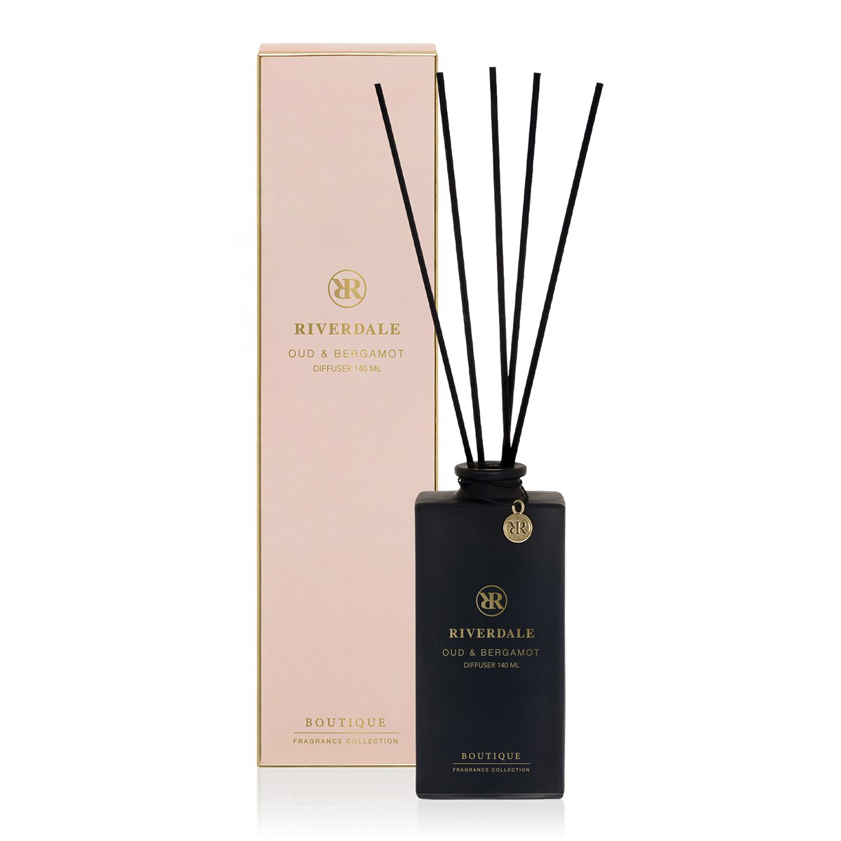 Boutique-Duftstäbchen Oud & Bergamotte, 140 ml, Rosa