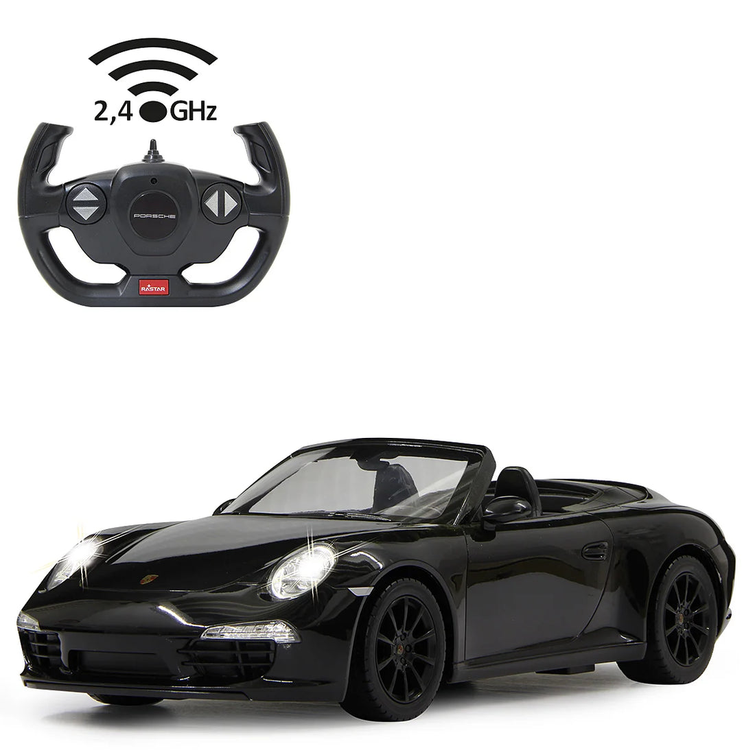 Porsche 911 Carrera S 112 Deluxe Car Modell mit Fernsteuerung und LED Fahrlicht