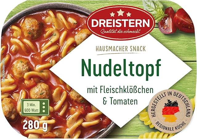 Mit Fleischbällchen & Tomaten I Herzhaftes Fertiggericht