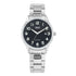 Q&Q Herrenuhr Edelstahl Gliederarmband
