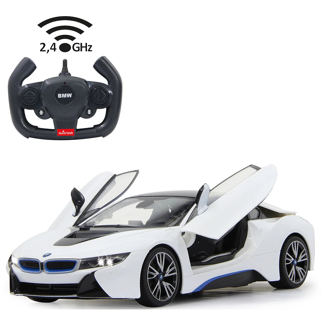 BMW I8 114 weiss 