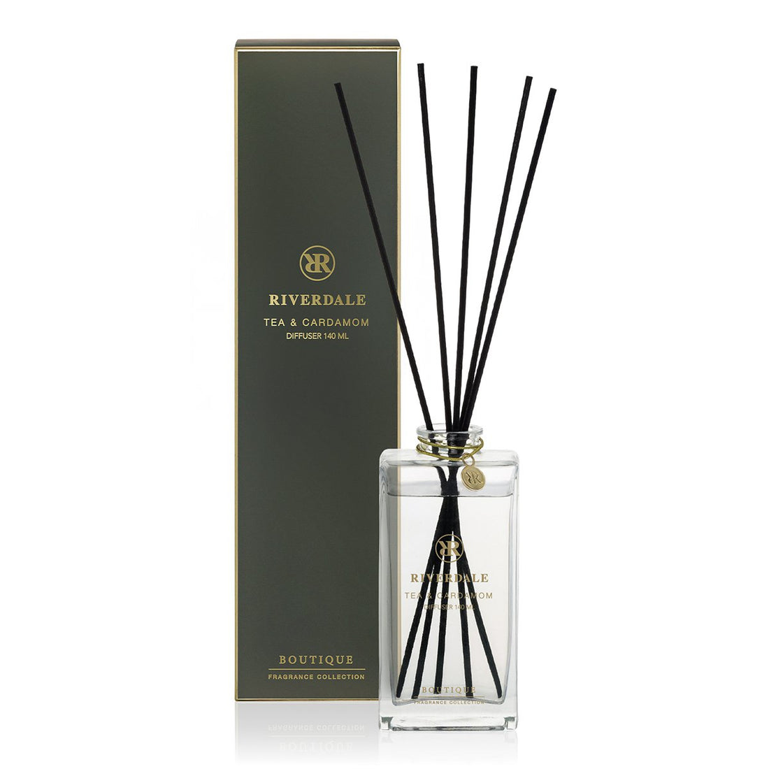 Boutique Duftstäbchen Tee &amp; Kardamom 140 ml grün