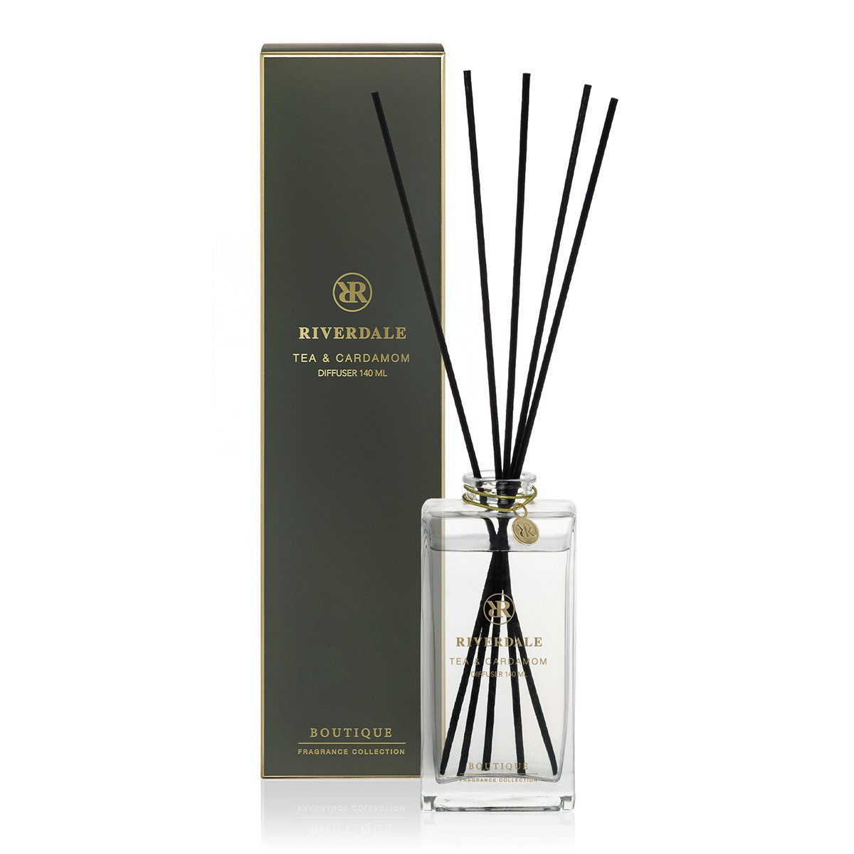 Boutique Duftstäbchen Tee &amp; Kardamom 140 ml grün