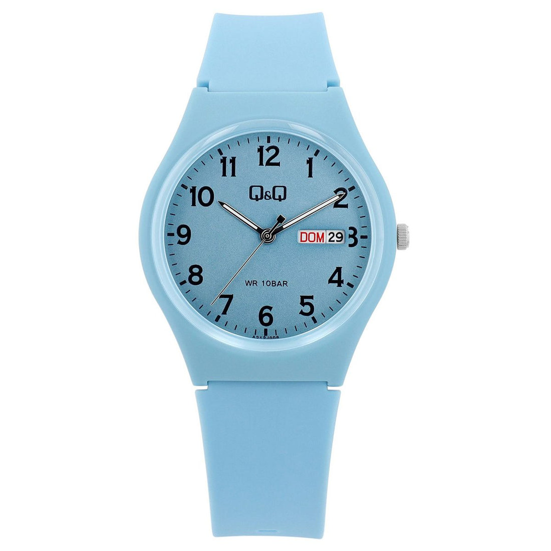 Q&amp;Q Unisex Jugenduhr hellblau
